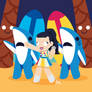 Katy Perry and The Sharks