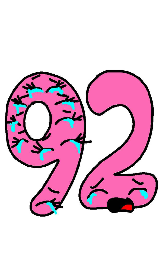 Endless Numbers 92 is sad by adelinalovesCAT on DeviantArt