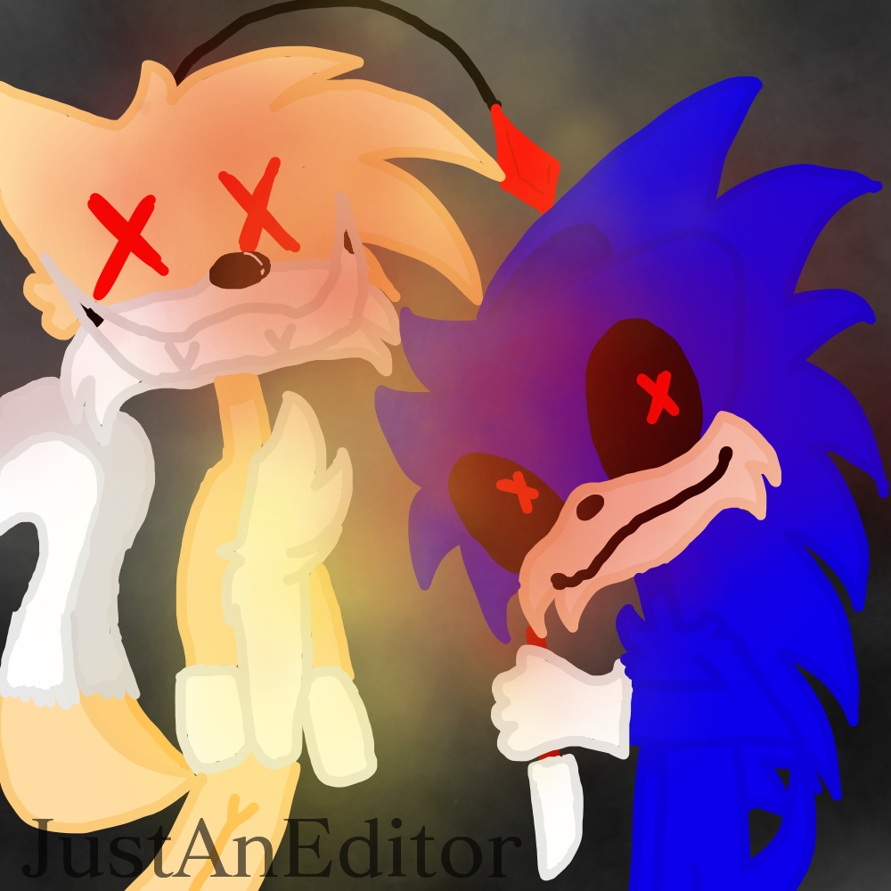 Tails Doll and Sonic exe. by Teen-Ninja-Girl on DeviantArt