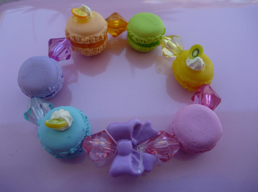 Macaron Fruit Bracelet