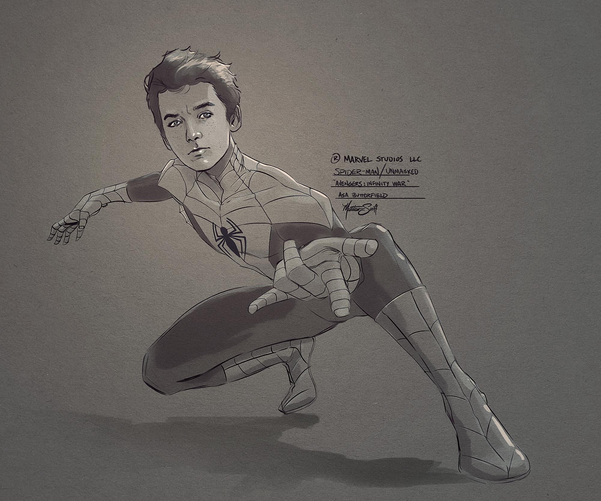 Asa butterfield spiderman deals
