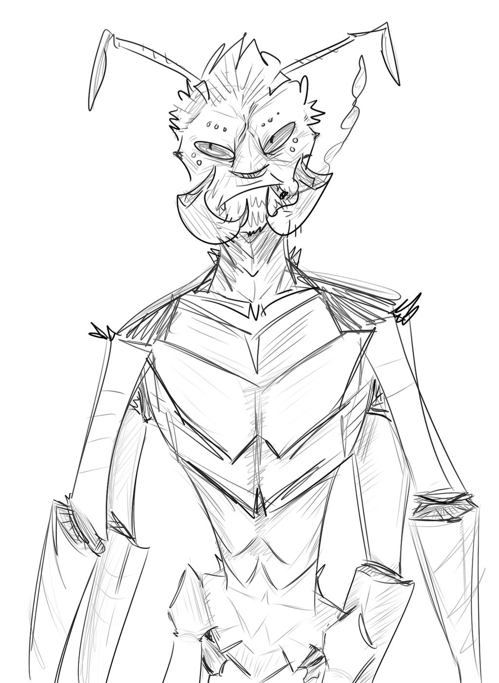 Insectoid Deviantart Insectoid by QuantumsTheory on DeviantArt