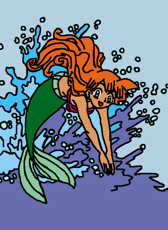 Mermaid Jumpy Misty Mermaid Water Jump by mermaidjazmin on DeviantArt