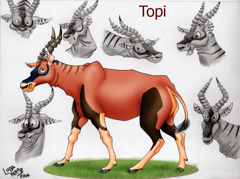 Topi character by LobaFeroz on DeviantArt
