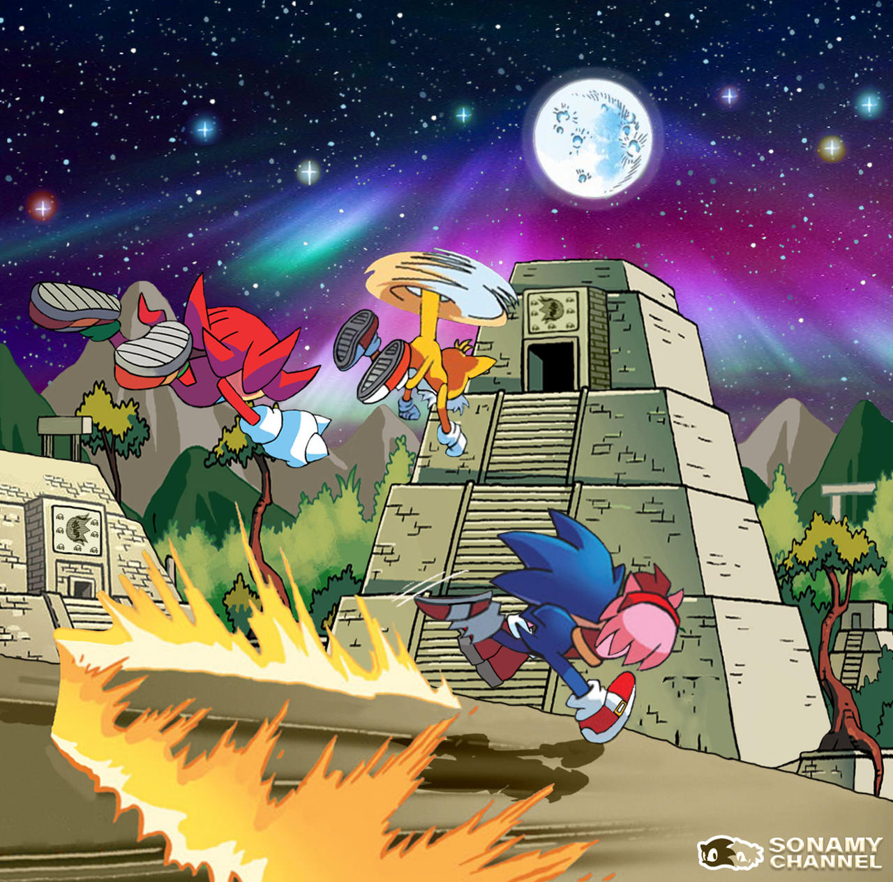 Sonic Rose by Sonamy-Channel on DeviantArt