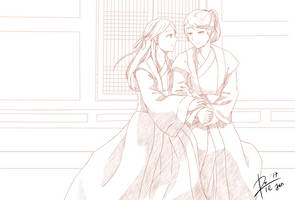 Sosoo Couple Fanart (Scarlet Heart : Ryeo)