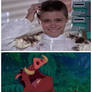 Timon n' Pumbaa cry when Camila loses her hair