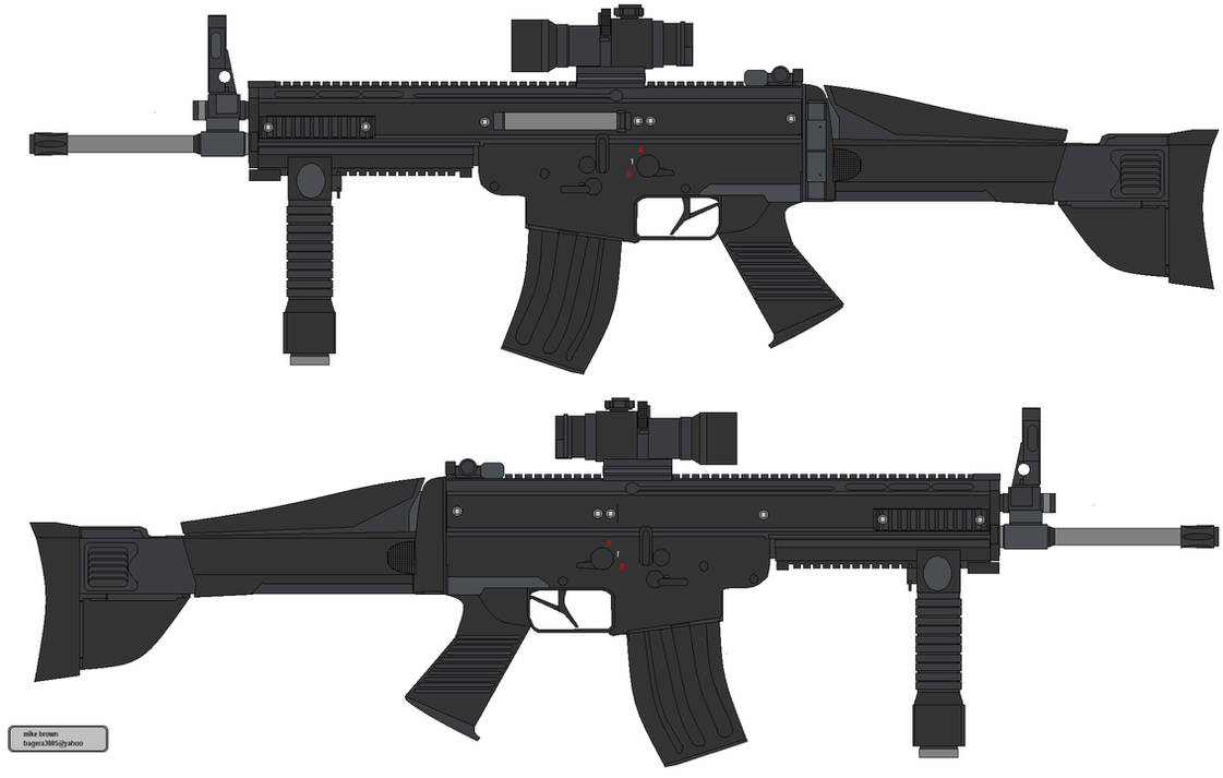 FN SCAR by bagera3005 on DeviantArt
