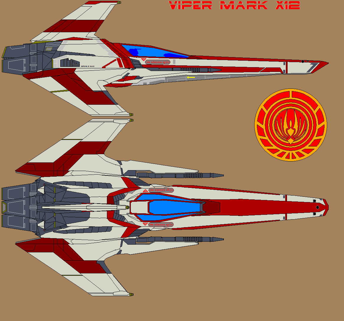 VIPER  XII scarlet