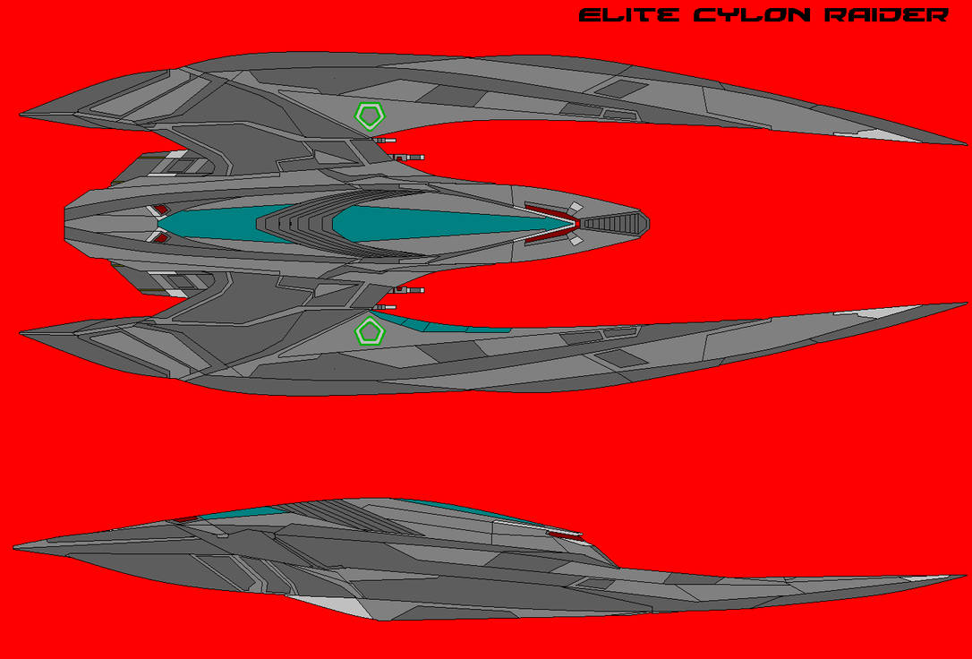 Elite cylon raider by bagera3005 on DeviantArt