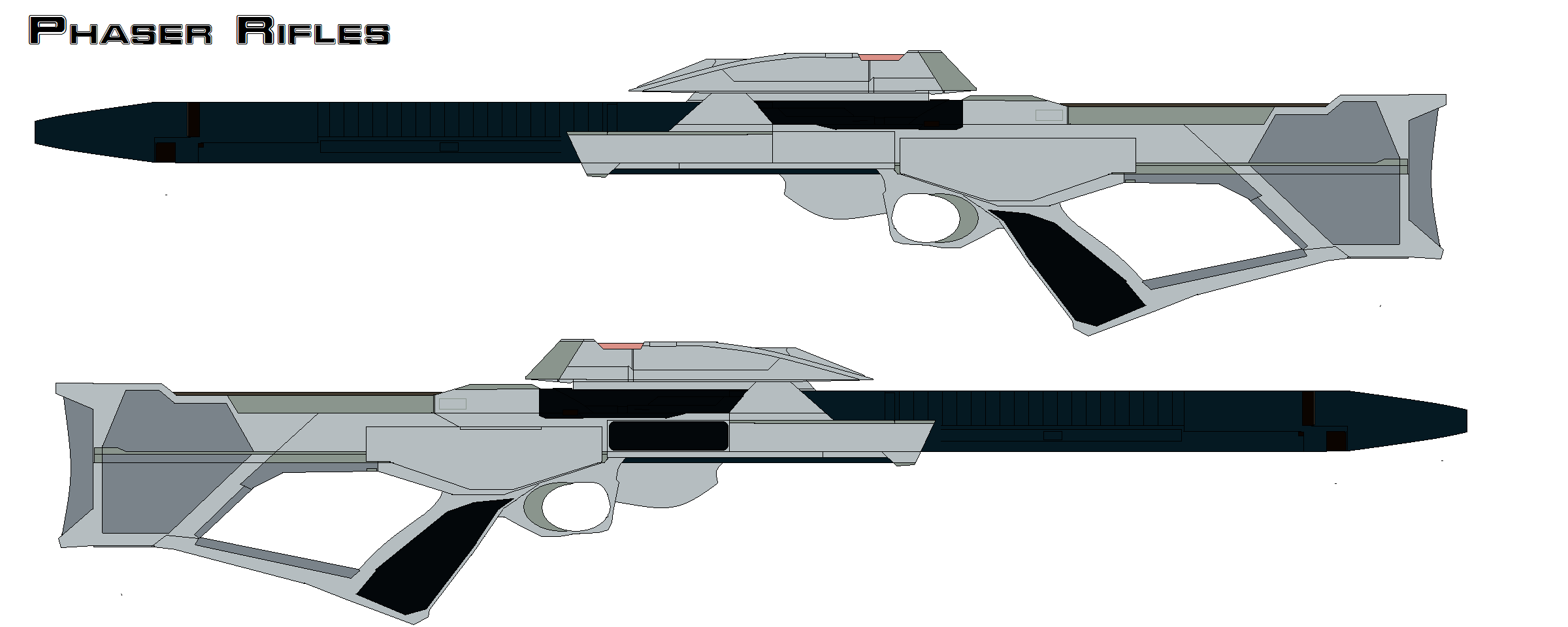 Phaser rifles by bagera3005 on DeviantArt