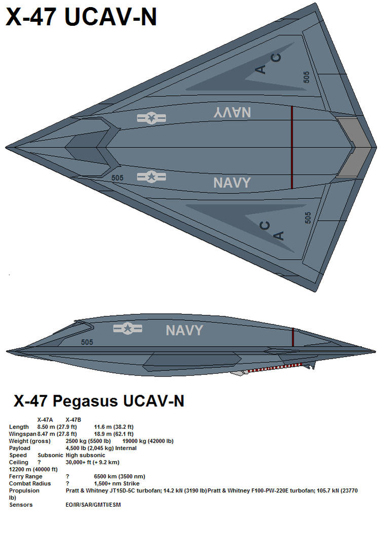 Northrop Grumman X 47 Pegasus By Bagera3005 On Deviantart