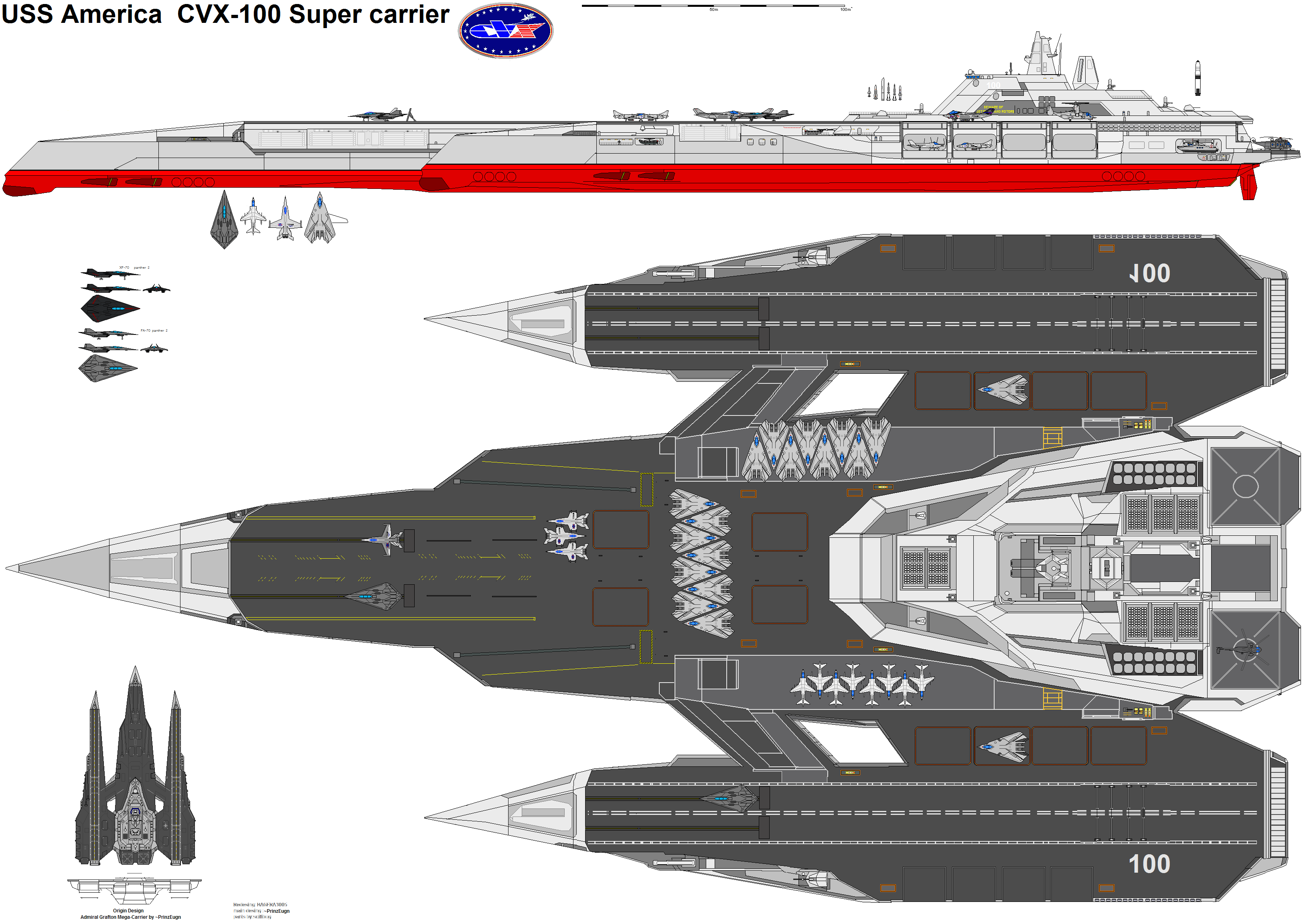 CVX-100 USS America