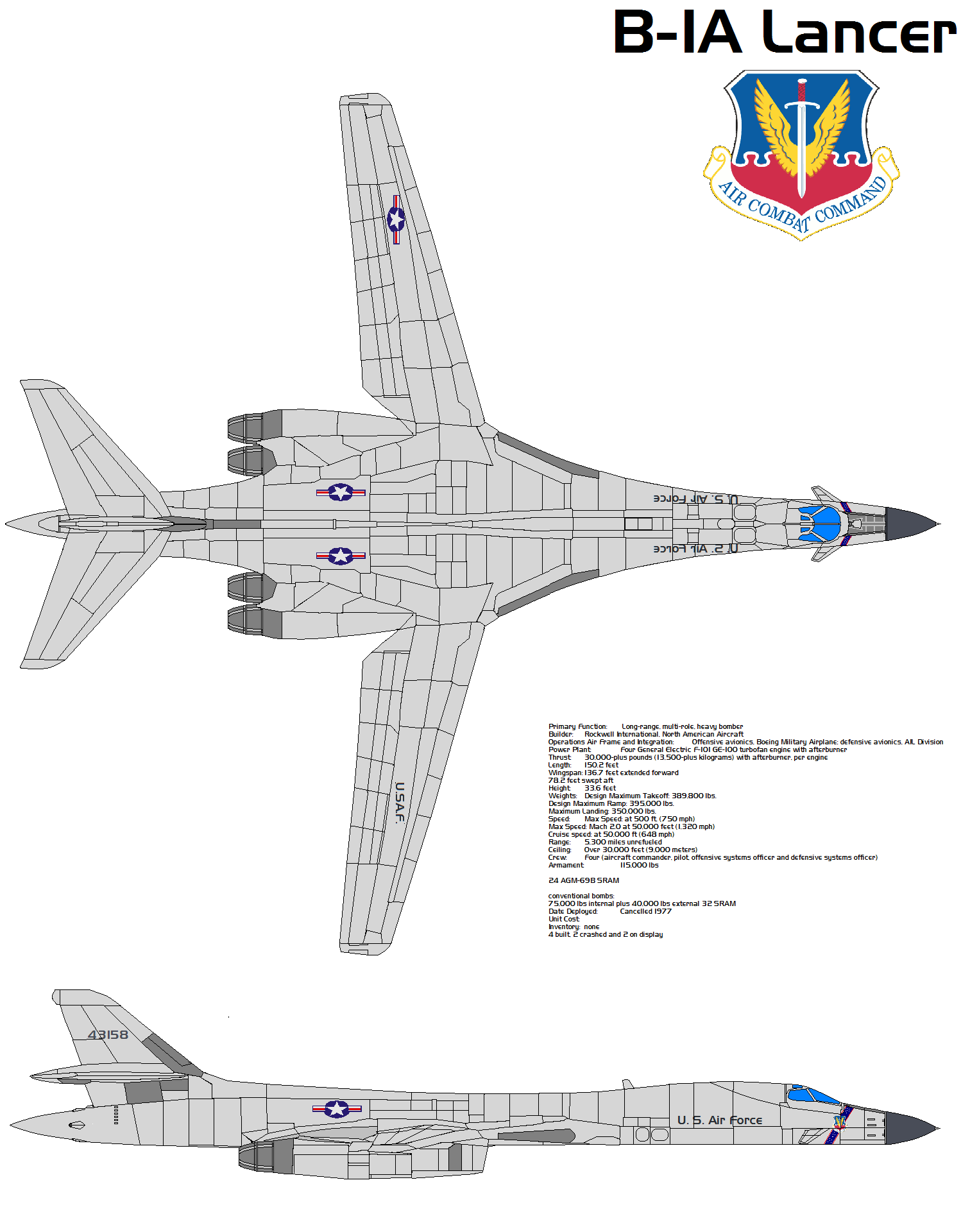 XB-70 Valkyrie by bagera3005 on DeviantArt