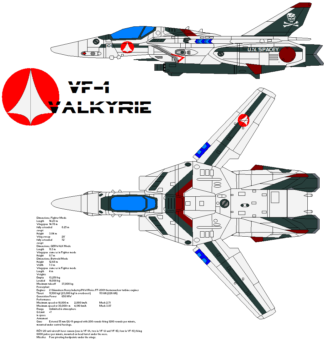 VF-1 Valkyrie by bagera3005 on DeviantArt