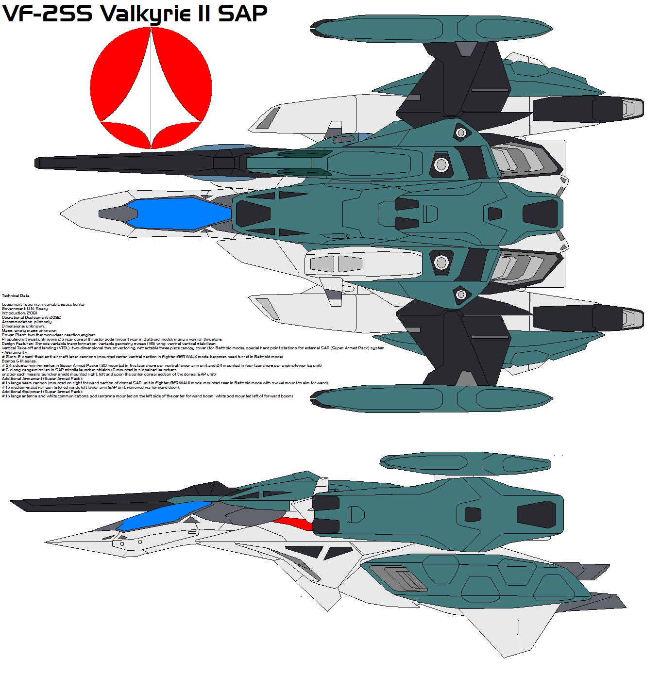 VF-2SS Valkyrie II SAP