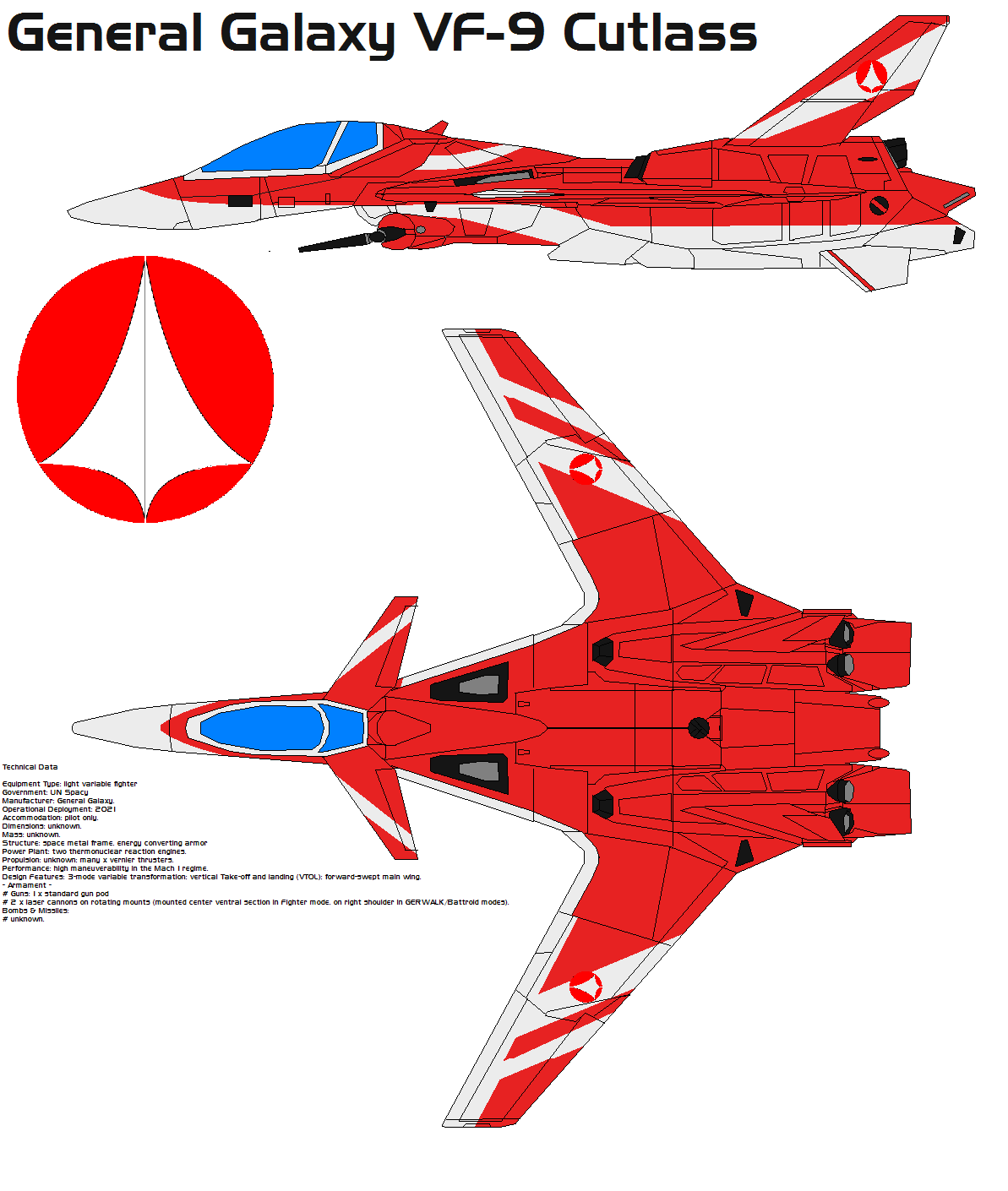 General Galaxy VF-9 Cutlass