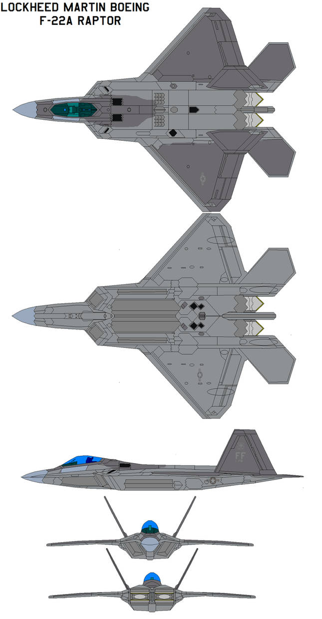 Lockheed Martin F-22A by bagera3005 on DeviantArt