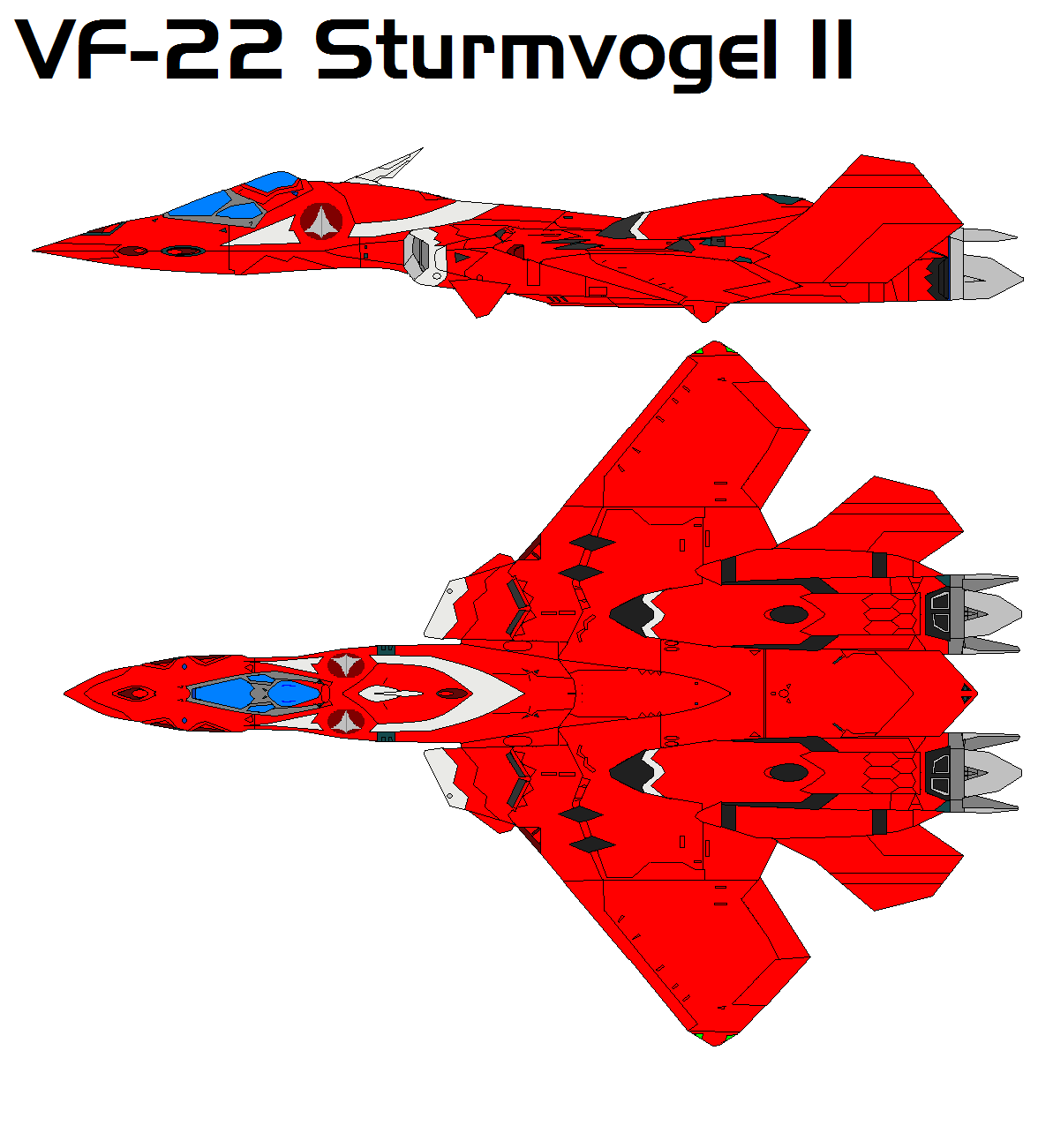 VF-22S Battroid Mode in Mili