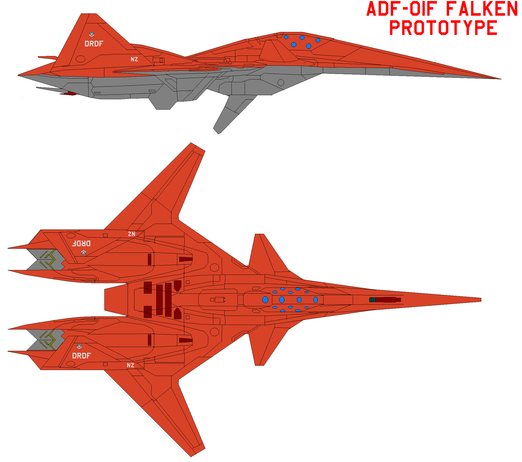 ADF-01F Falken prototype by bagera3005 on DeviantArt