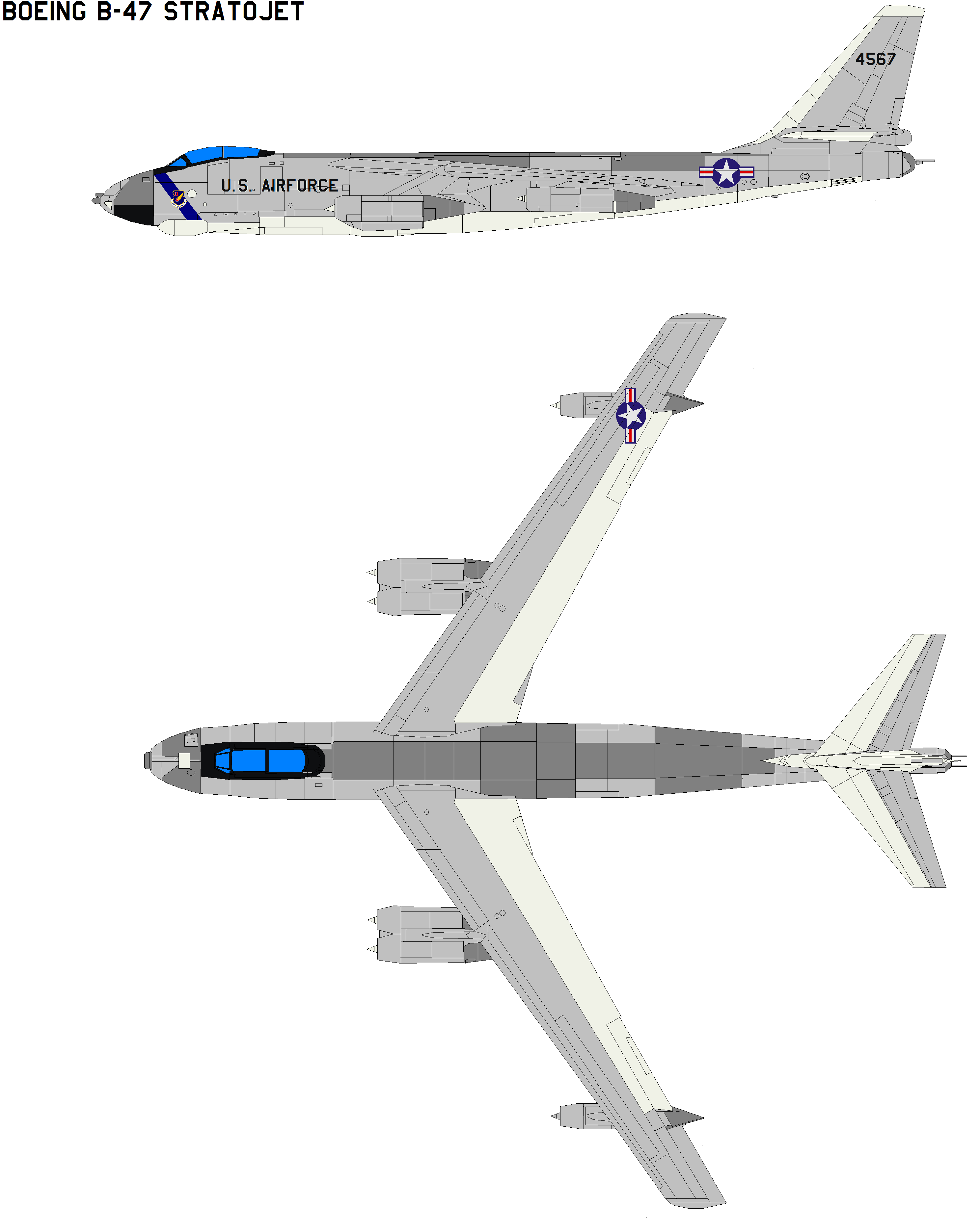 Boeing B 47 Stratojet By Bagera3005 On Deviantart