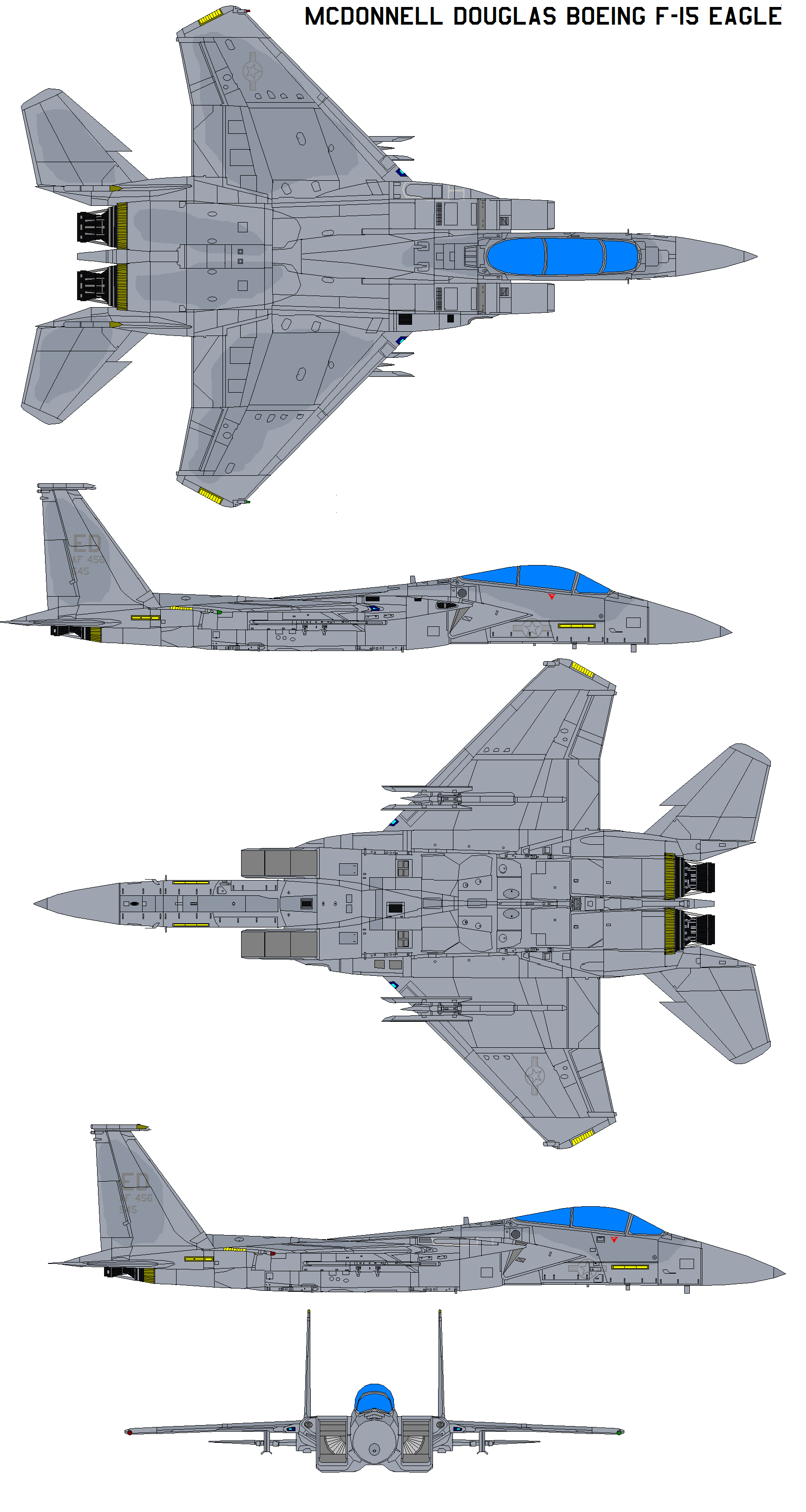 McDonnell Douglas Boeing F-15