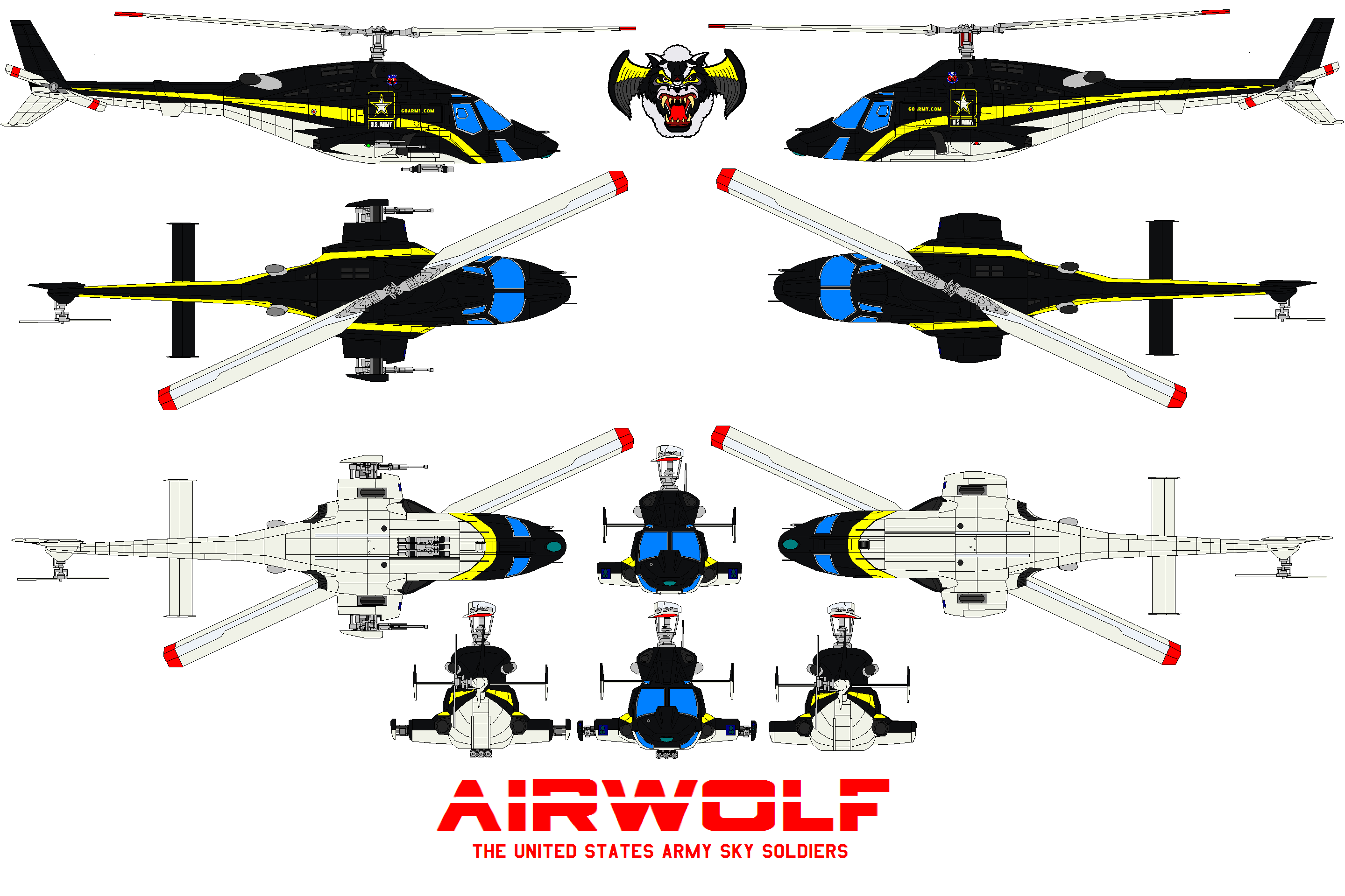 AIRWOLF SKY SOLDIER