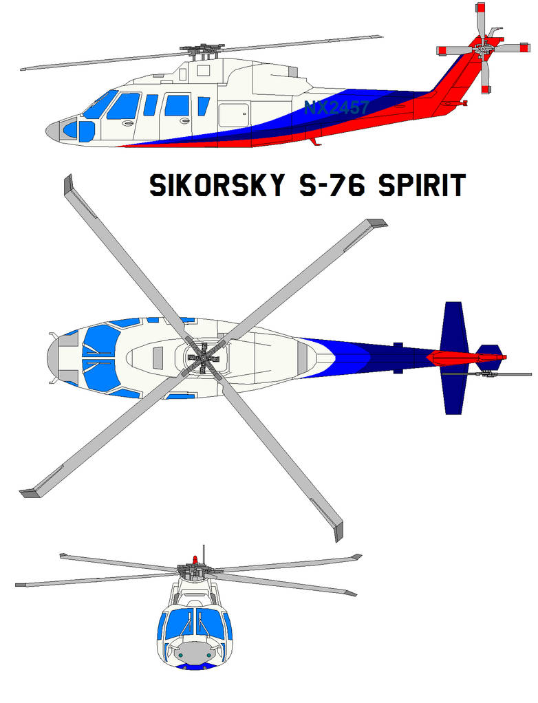 Sikorsky S 76 Spirit By Bagera3005 On DeviantArt sikorsky-s-76-spirit-by-bagera3005-on-deviantart