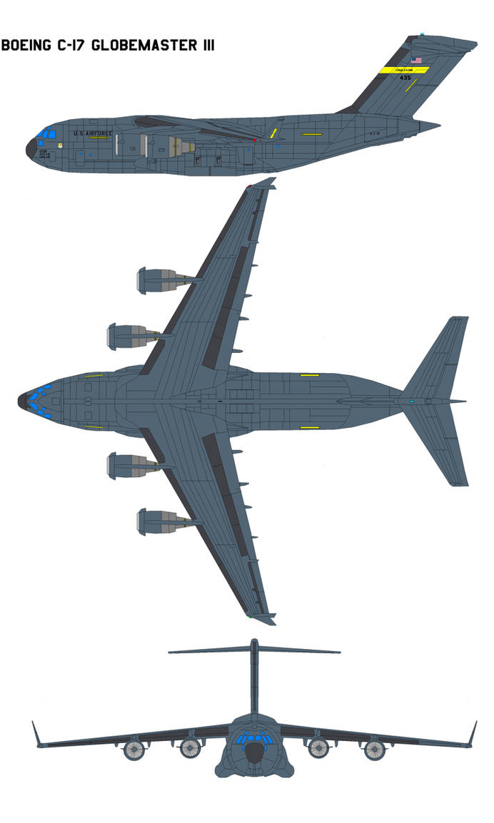 Boeing C-17 Globemaster Iii By Bagera3005 On Deviantart
