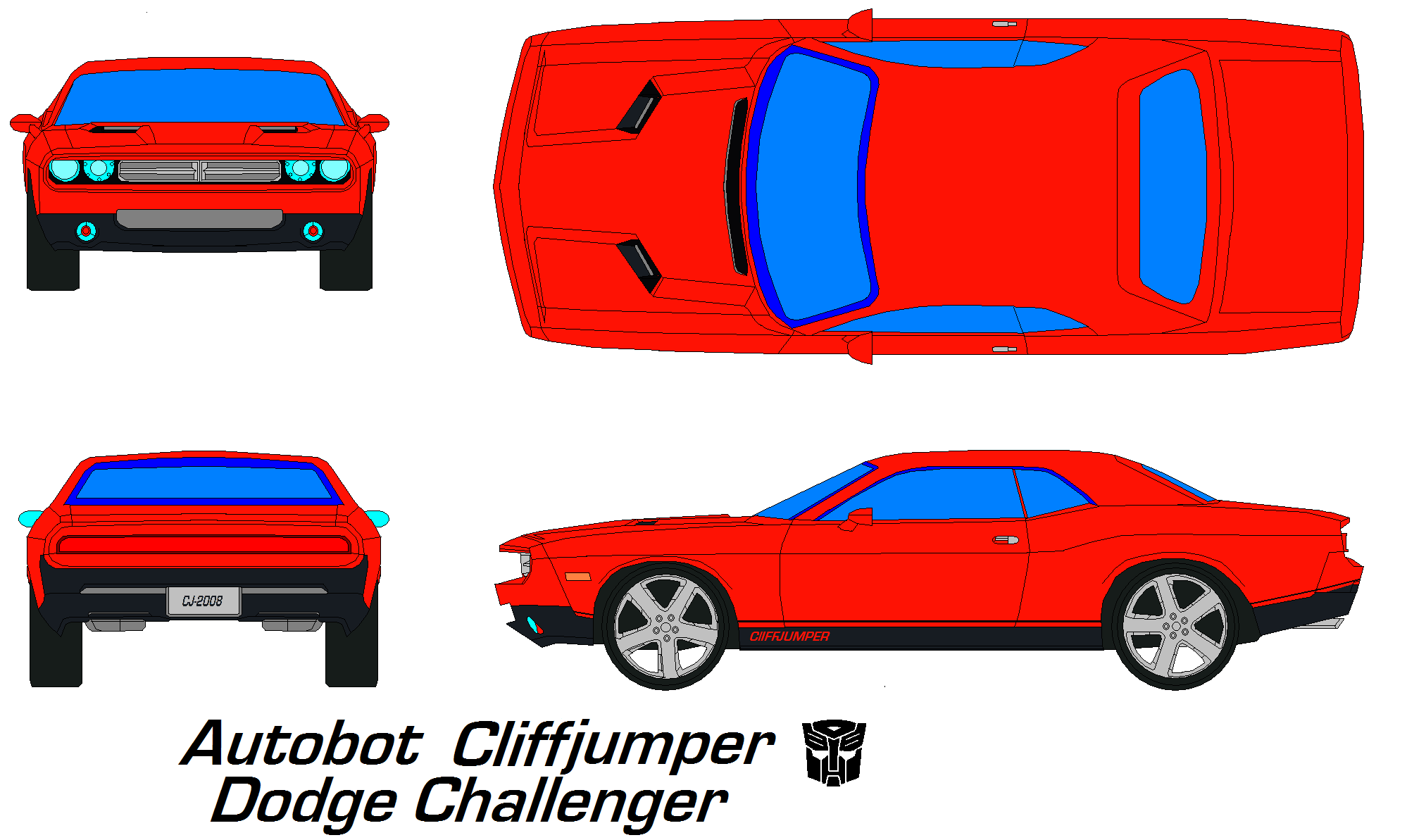 cliffjumper Dodge Challenger