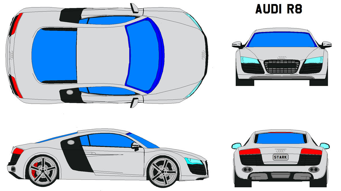 audi r8 by bagera3005 on DeviantArt