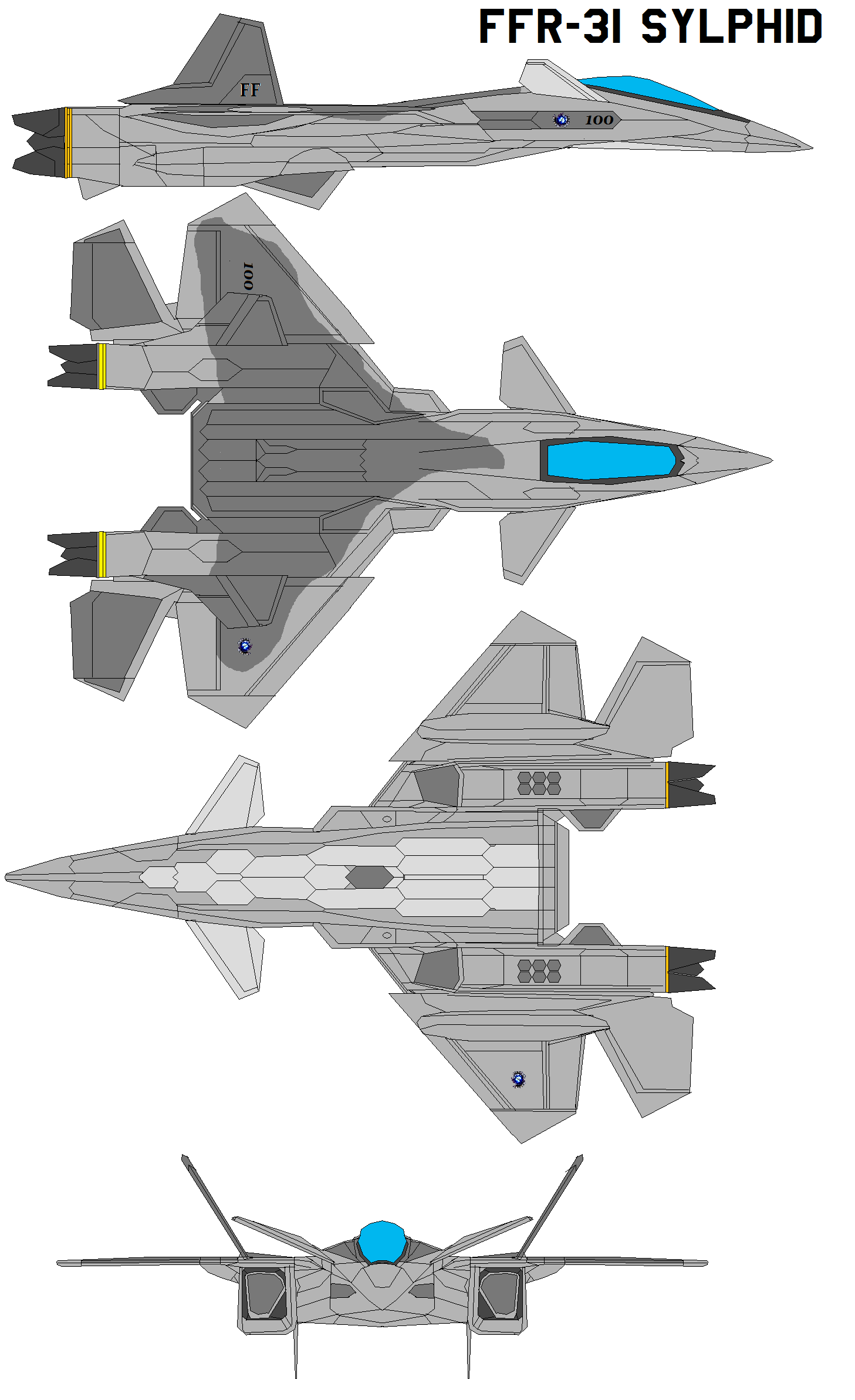 Yukikaze FFR-31 Sylphid by bagera3005 on DeviantArt