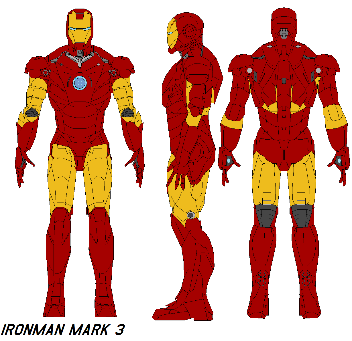 ironman mark 3 armor by bagera3005 on DeviantArt