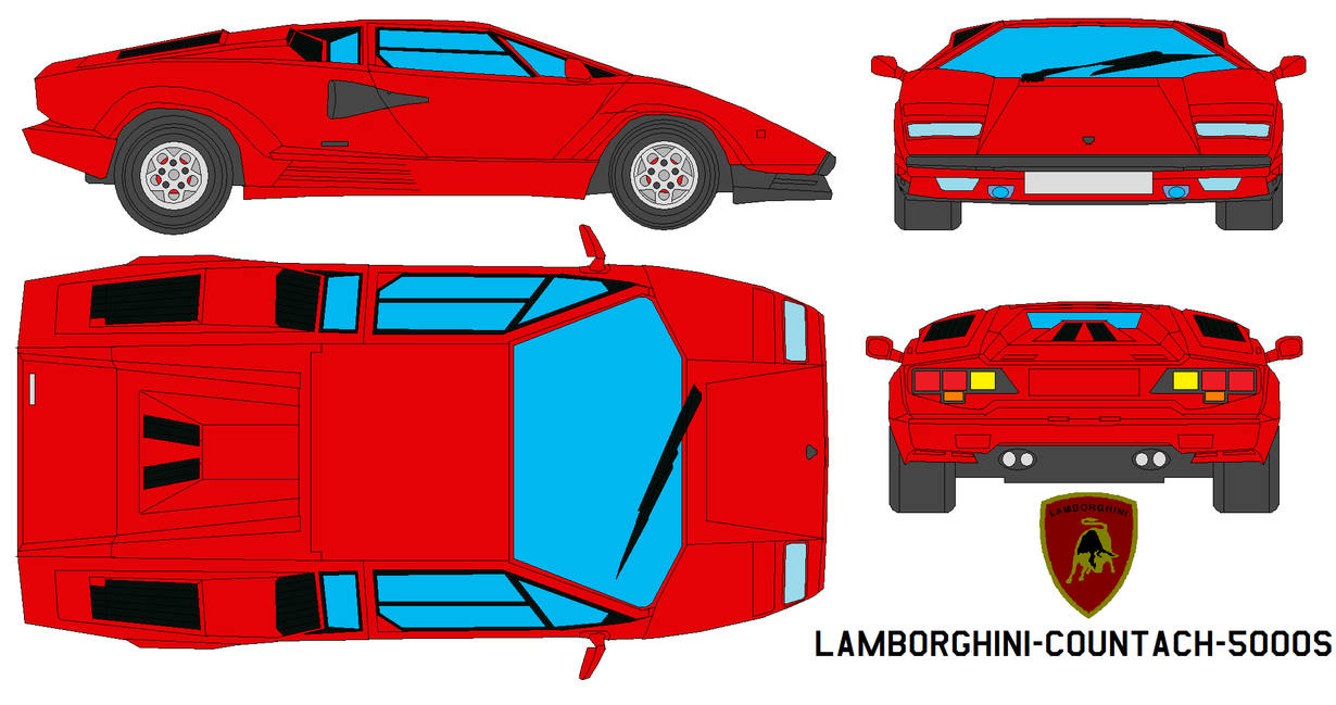 lamborghini-countach-5000s by bagera3005 on DeviantArt