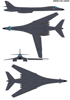 Boeing Rockwell B-1B Lancer