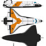 Space shuttle moonraker 5