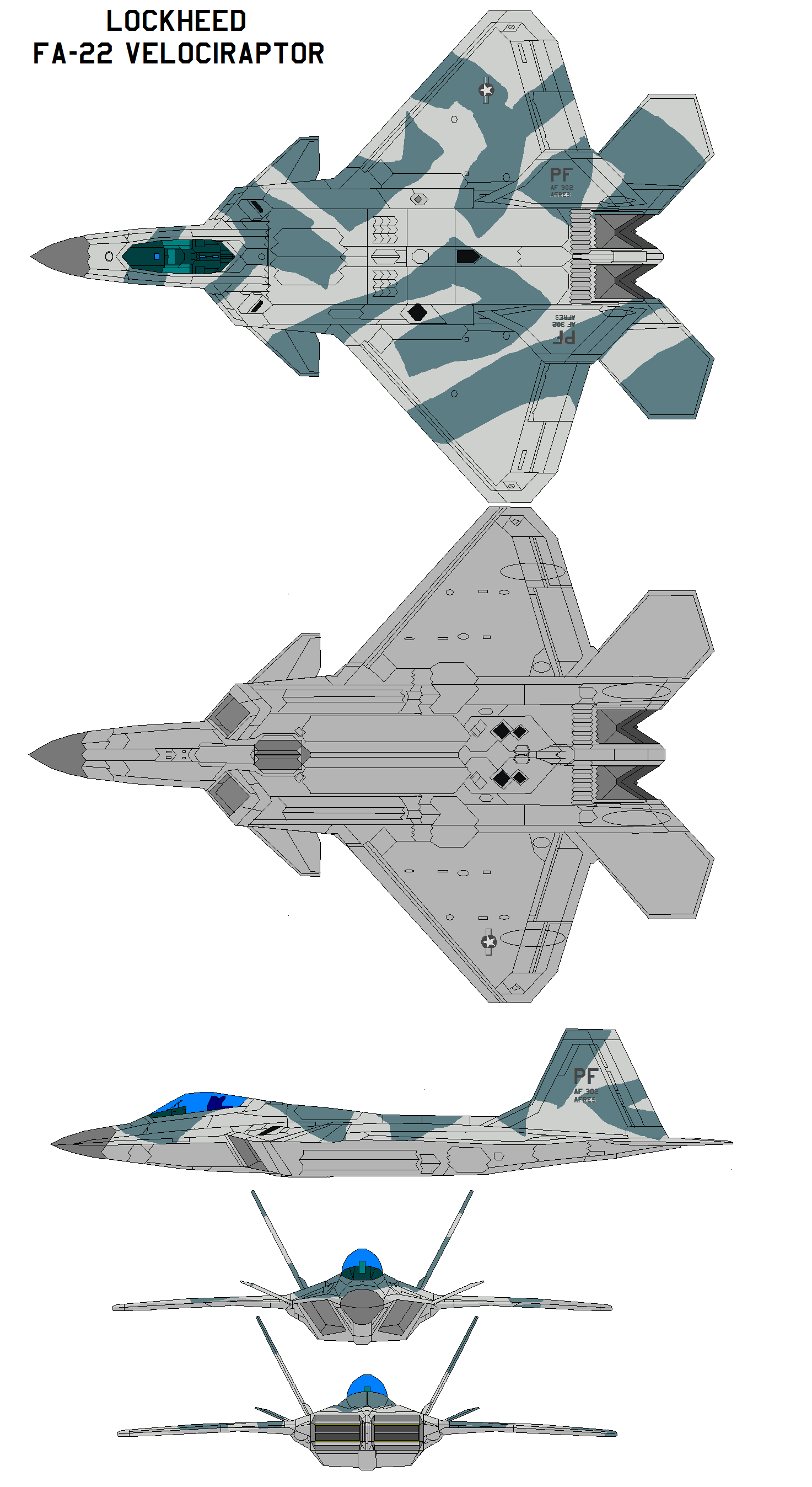 Lockheed  FA-22 Velociraptor