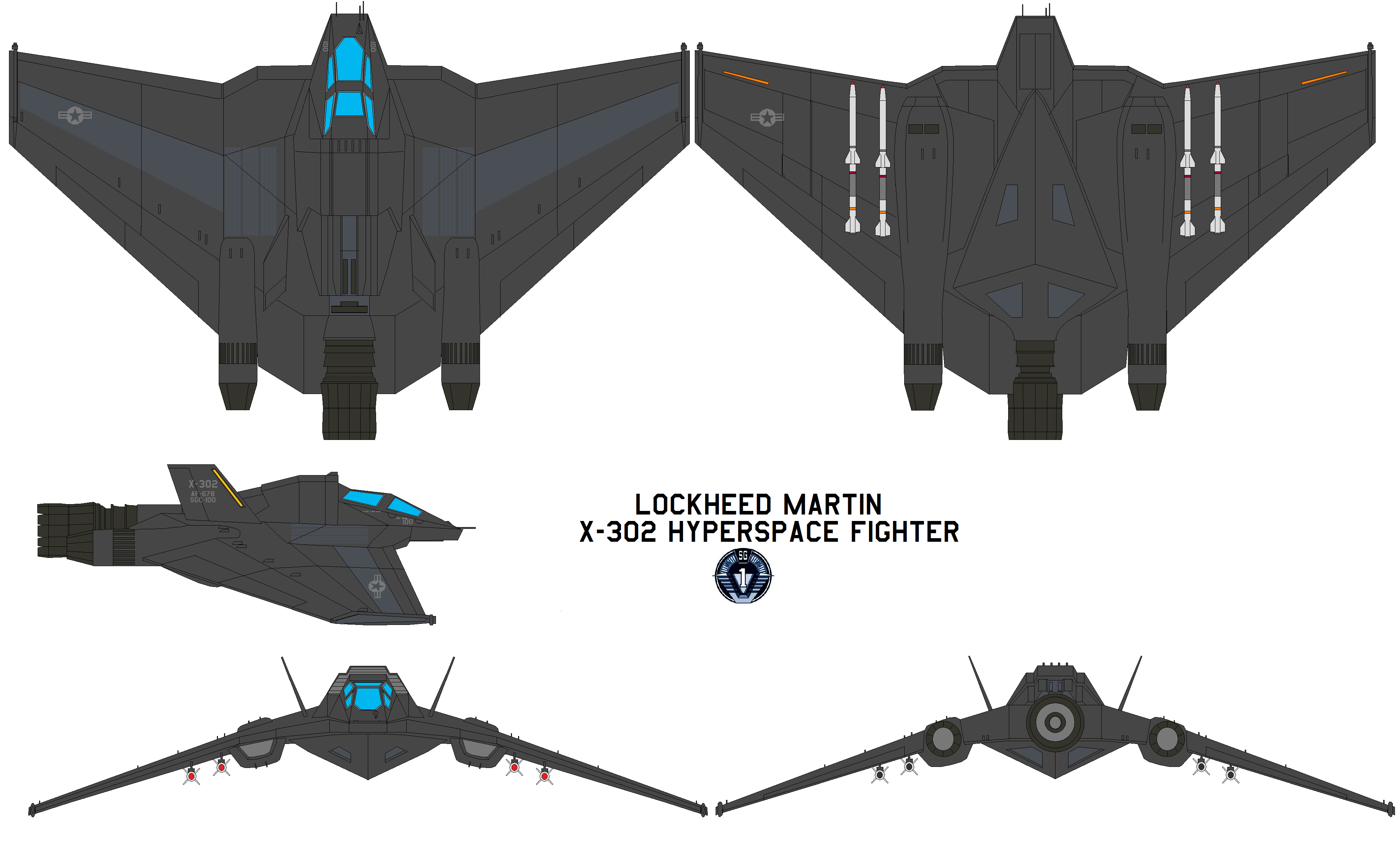 Lockheed Martin X-302 by bagera3005 on DeviantArt