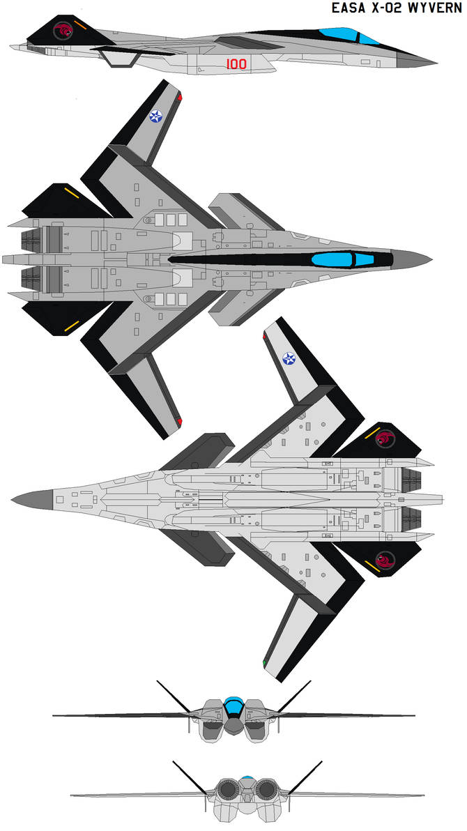 Xo2 Ace Combat EASA X-02 Wyvern by bagera3005 on DeviantArt