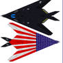 F-117A Nighthawk Shows Colors