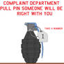 Complaint Department