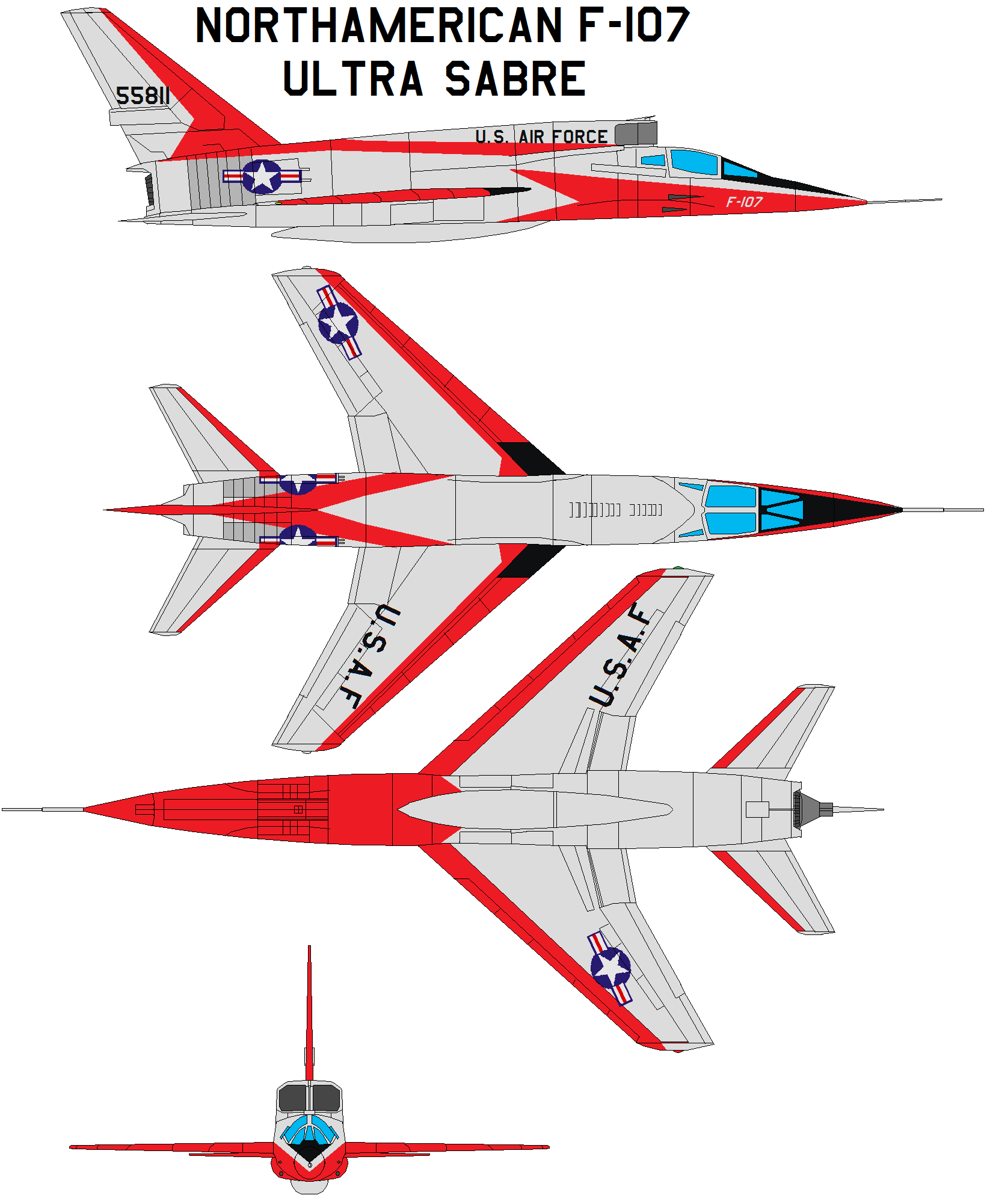 North American F-107