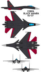 cobra Black mamba su-37