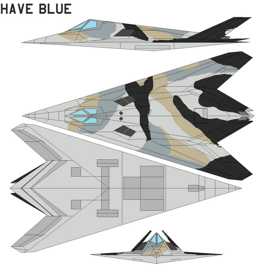 Lockheed Have Blue by bagera3005 on DeviantArt