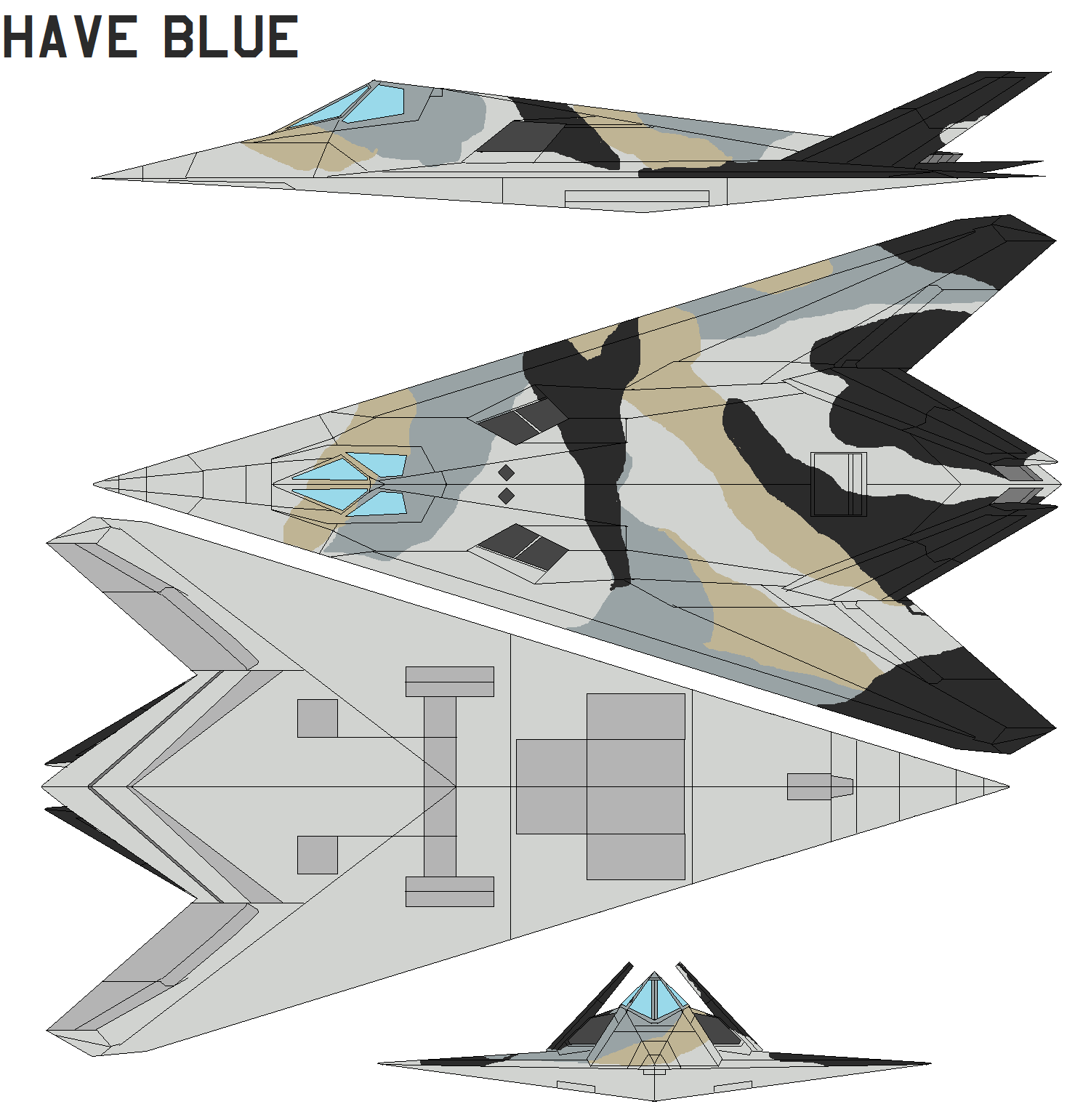 Lockheed Have Blue by bagera3005 on DeviantArt