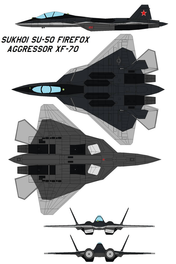SU-50 firefox Aggressor XF-70 by bagera3005 on DeviantArt
