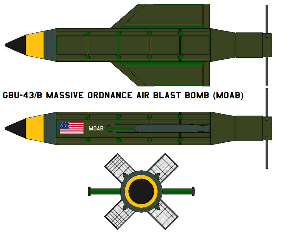GBU-43B MOAB by bagera3005