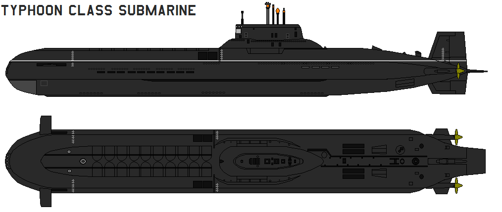 Typhoon class submarine