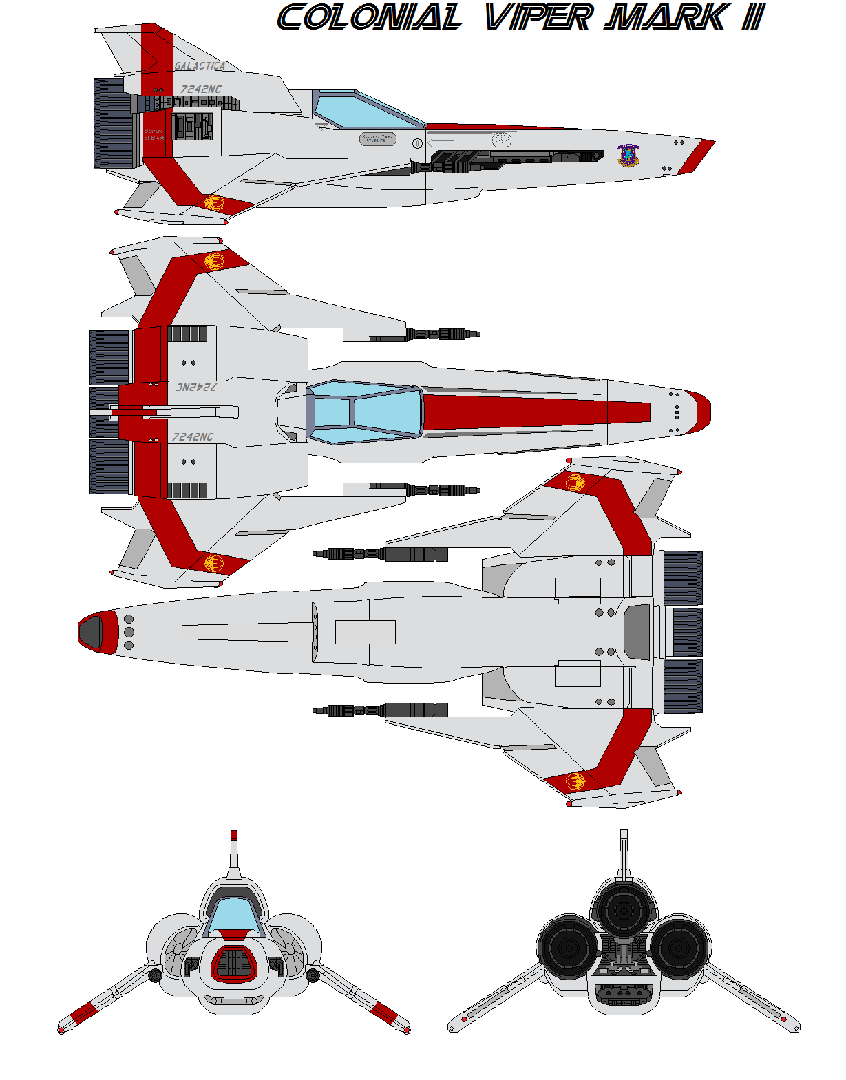 Battlestar Galactica Viper Mark Ii