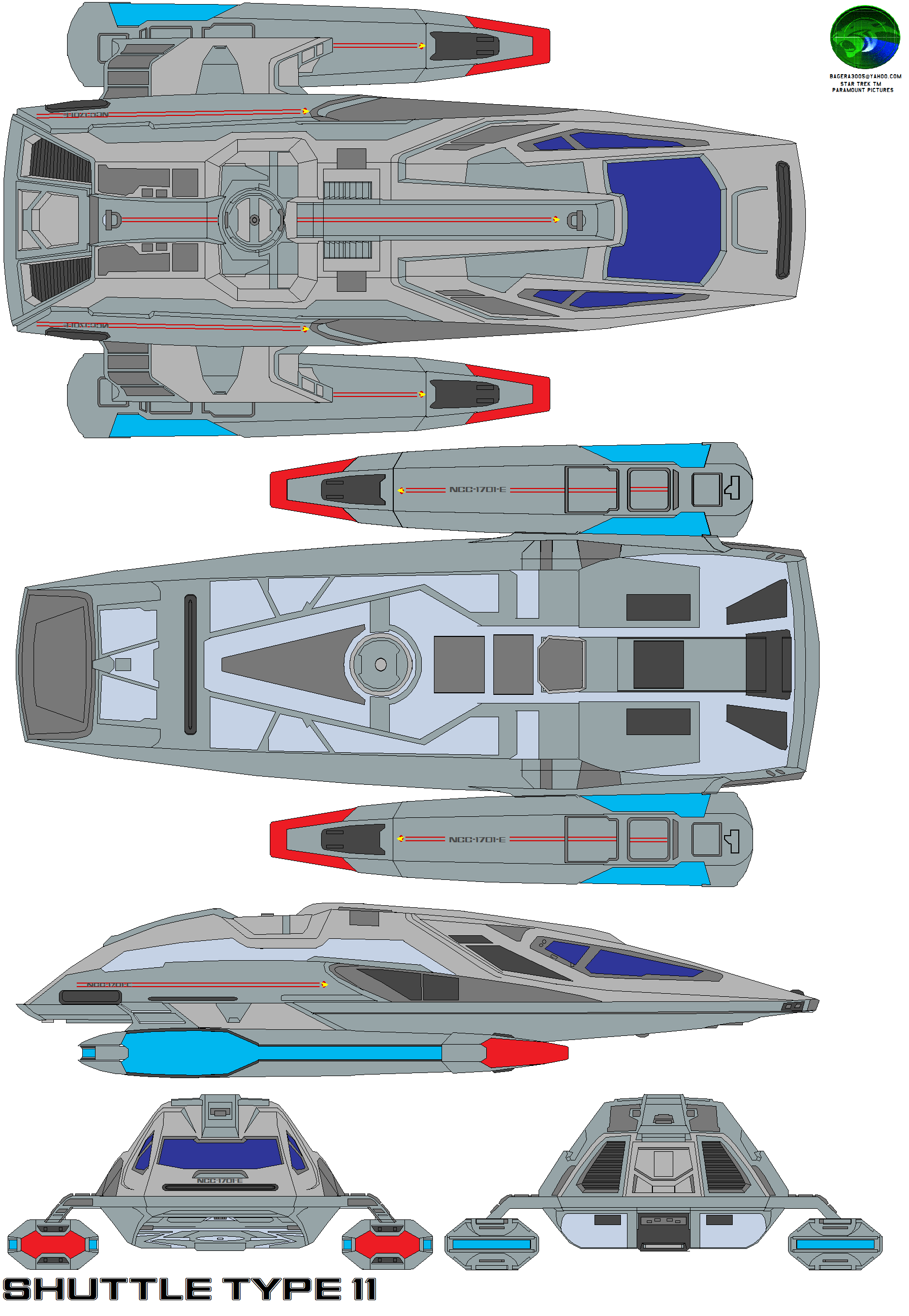 starfleet shuttlecraft type 11